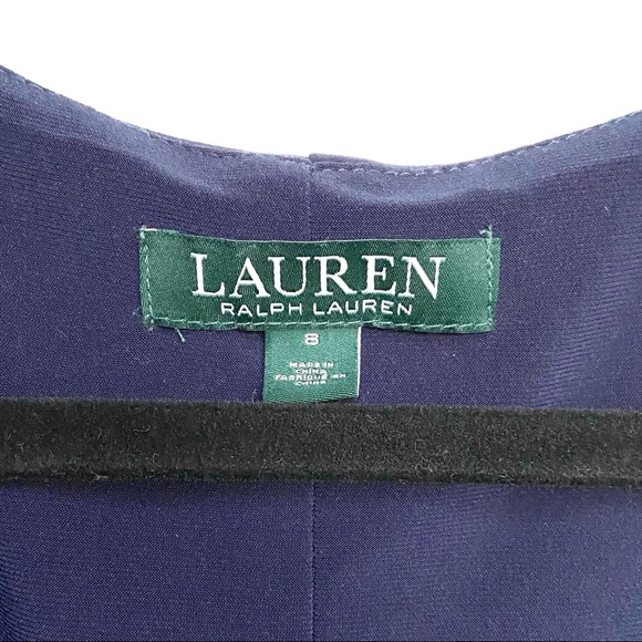 Lauren Ralph Lauren Navy Midi Dress - Picture 5 of 5